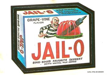 1973 O-Pee-Chee Wacky Packages 1st Series #NNO Jail-O Front