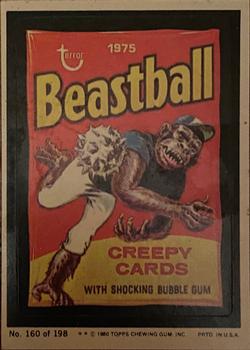 1973 O-Pee-Chee Wacky Packages 3rd Series #NNO Beanball Bubble Gum Front
