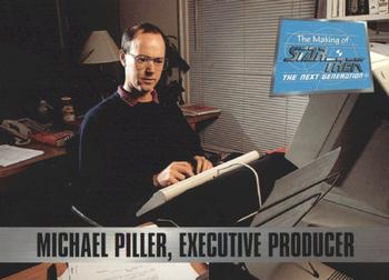1994 SkyBox The Making of Star Trek: The Next Generation #2 Michael Piller, Executive Producer Front