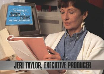 1994 SkyBox The Making of Star Trek: The Next Generation #9 Jeri Taylor, Executive Producer Front