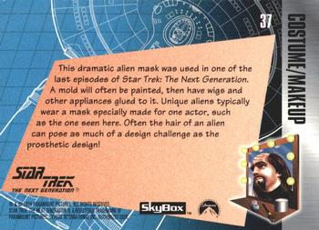 1994 SkyBox The Making of Star Trek: The Next Generation #37 Future Face Back