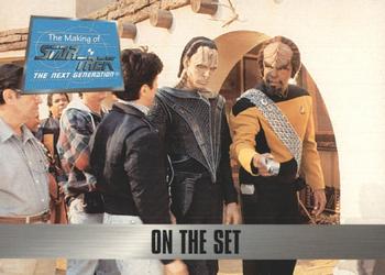 1994 SkyBox The Making of Star Trek: The Next Generation #56 On the Set Front