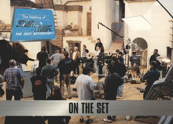 1994 SkyBox The Making of Star Trek: The Next Generation #71 On the Set Front