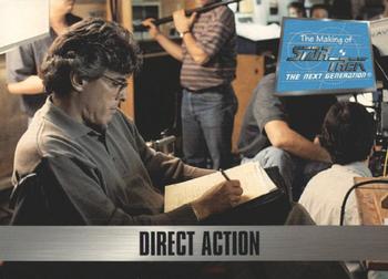 1994 SkyBox The Making of Star Trek: The Next Generation #73 Direct Action Front
