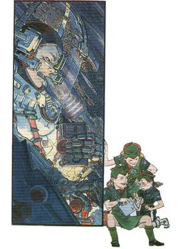 1994 FPG Michael Kaluta #13 Brucilla the Muscle Front