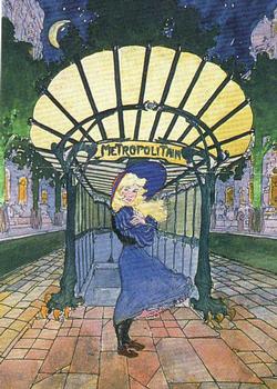 1994 FPG Michael Kaluta #31 My Name is Paris #1: The Mystery of the Metro Front