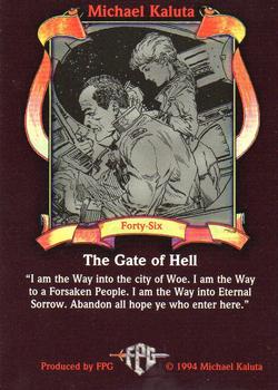 1994 FPG Michael Kaluta #46 The Gate of Hell Back