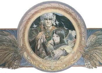 1994 FPG Michael Kaluta #71 King Elessar and Arwen Evenstar Front