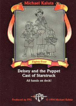 1994 FPG Michael Kaluta #84 Delsey and the Puppet Cast of Starstruck Back