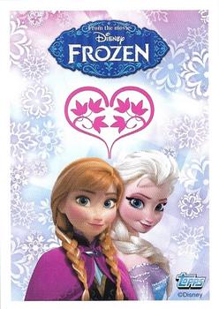 2014 Topps Frozen #69 Anna, Elsa Back