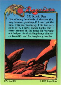1993 FPG Roger Dean #53 Rock Day Back