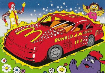 1996 Collect-A-Card The Adventures of Ronald McDonald: The McDonaldland 500 #3 Auto Magic Front