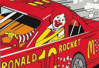 1996 Collect-A-Card The Adventures of Ronald McDonald: The McDonaldland 500 #4 Hot Pursuit Front