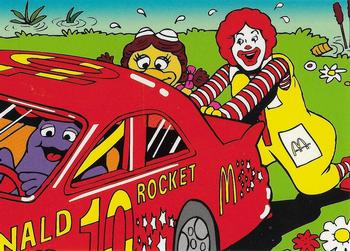 1996 Collect-A-Card The Adventures of Ronald McDonald: The McDonaldland 500 #12 Short Trip Front