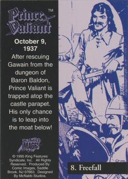 1995 Prince Valiant #8 Freefall Back