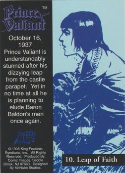 1995 Prince Valiant #10 Leap of Faith Back