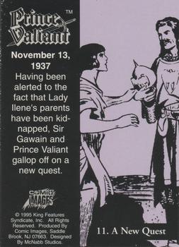 1995 Prince Valiant #11 A New Quest Back