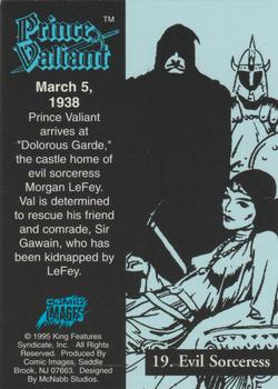 1995 Prince Valiant #19 Evil Sorceress Back