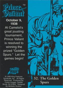1995 Prince Valiant #32 The Golden Spurs Back