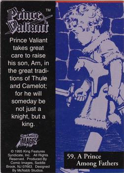 1995 Prince Valiant #59 A Prince Among Fathers Back