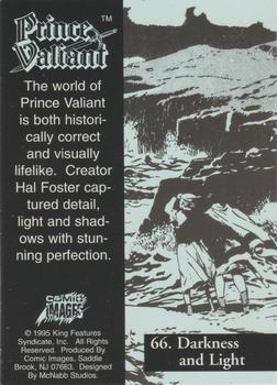 1995 Prince Valiant #66 Darkness and Light Back