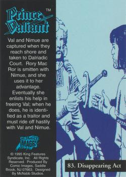 1995 Prince Valiant #83 Disappearing Act Back