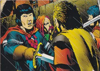 1995 Prince Valiant #87 War of Words and Swords Front