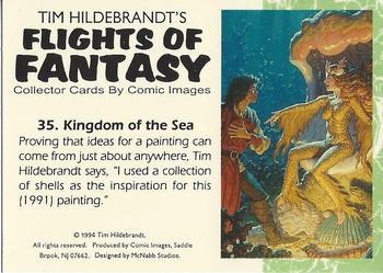 1994 Tim Hildebrandt's: Flights of Fantasy #35 Kingdom of the Sea Back