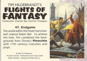 1994 Tim Hildebrandt's: Flights of Fantasy #47 Endgame Back
