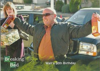 2014 Cryptozoic Breaking Bad Seasons 1 - 5 #11 Walt's 50th Birthday Front