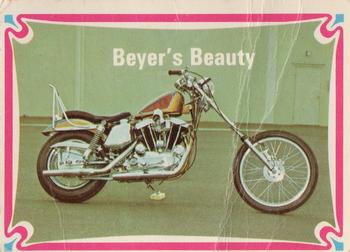 1972 Donruss Choppers & Hot Bikes #15 Beyer's Beauty Front