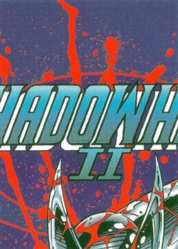 1994 Images of Shadowhawk #83 Jump Down II Back