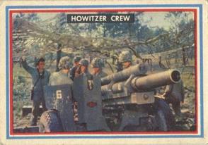 1953 Topps Fighting Marines (R709-1) #21 Howitzer Crew Front