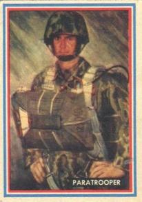 1953 Topps Fighting Marines (R709-1) #30 Paratrooper Front