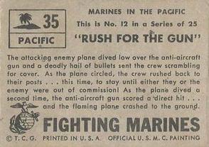 1953 Topps Fighting Marines (R709-1) #35 