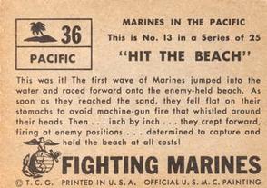 1953 Topps Fighting Marines (R709-1) #36 