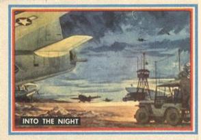 1953 Topps Fighting Marines (R709-1) #41 Into the Night Front