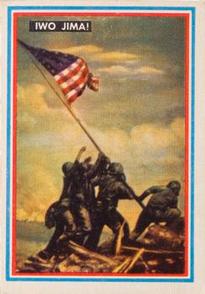1953 Topps Fighting Marines (R709-1) #43 Iwo Jima! Front