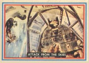 1953 Topps Fighting Marines (R709-1) #46 Attack from the Skies Front
