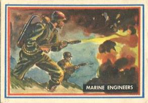 1953 Topps Fighting Marines (R709-1) #57 Marine Engineers Front