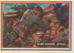 1953 Topps Fighting Marines (R709-1) #59 Bare-Handed Attack Front