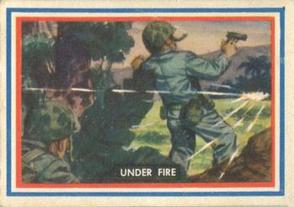 1953 Topps Fighting Marines (R709-1) #60 Under Fire Front