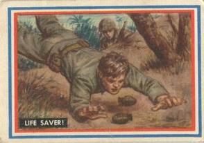 1953 Topps Fighting Marines (R709-1) #63 Life Saver! Front