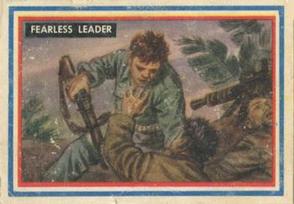 1953 Topps Fighting Marines (R709-1) #65 Fearless Leader Front