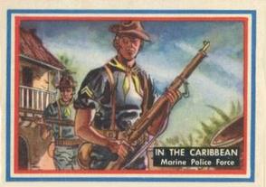 1953 Topps Fighting Marines (R709-1) #83 In the Caribbean Front