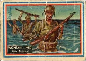1953 Topps Fighting Marines (R709-1) #90 Wonsan - 1950 Front