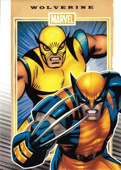 2014 Rittenhouse Marvel 75th Anniversary #90 Wolverine Front