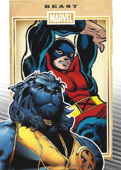 2014 Rittenhouse Marvel 75th Anniversary #4 Beast Front
