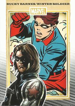 2014 Rittenhouse Marvel 75th Anniversary #11 Bucky Barnes / Winter Soldier Front