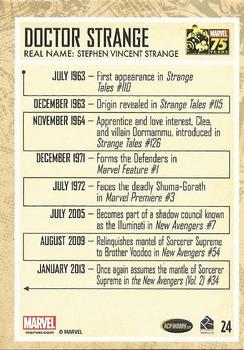 2014 Rittenhouse Marvel 75th Anniversary #24 Doctor Strange Back